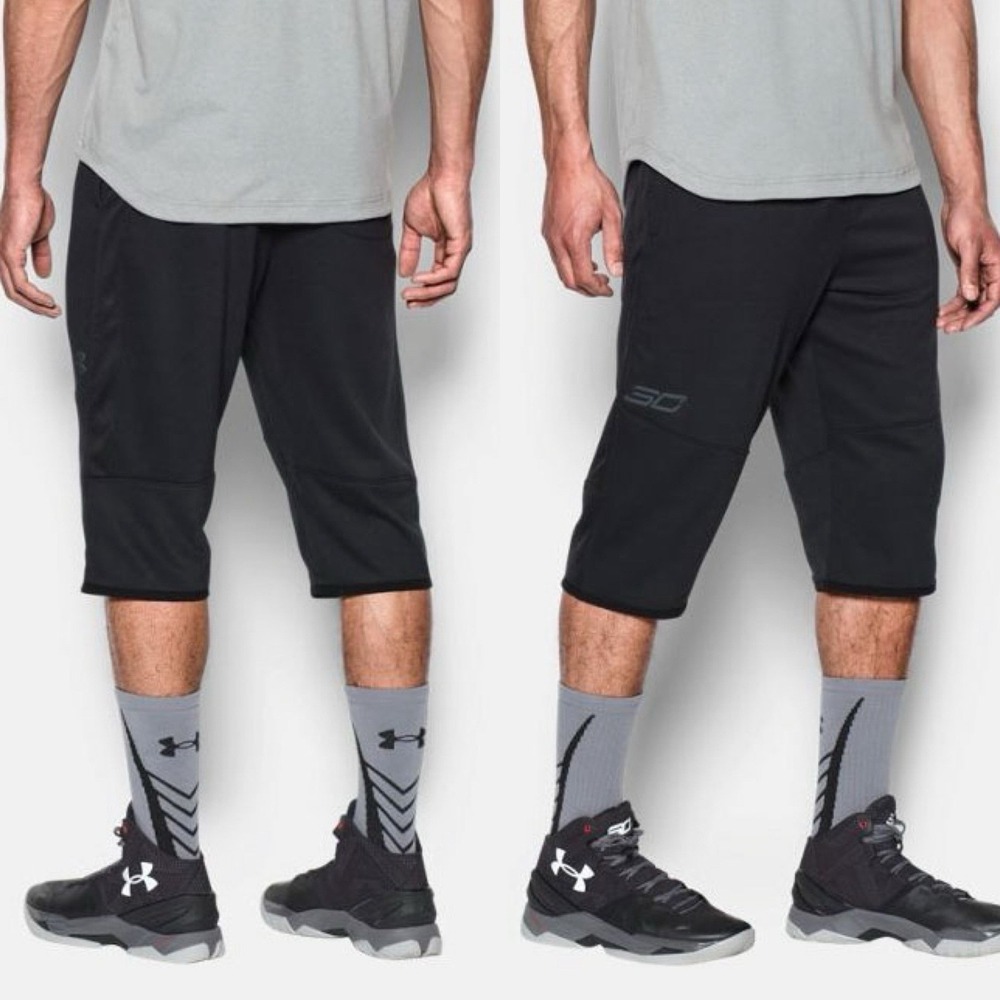 Under Armour SC30 Mens S Black Camo HeatGear Basketball Shorts Steph Curry